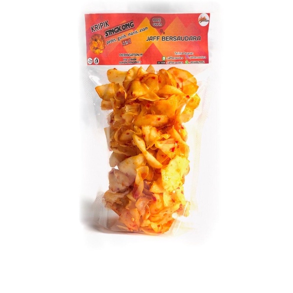 

Keripik singkong pedas 200gr