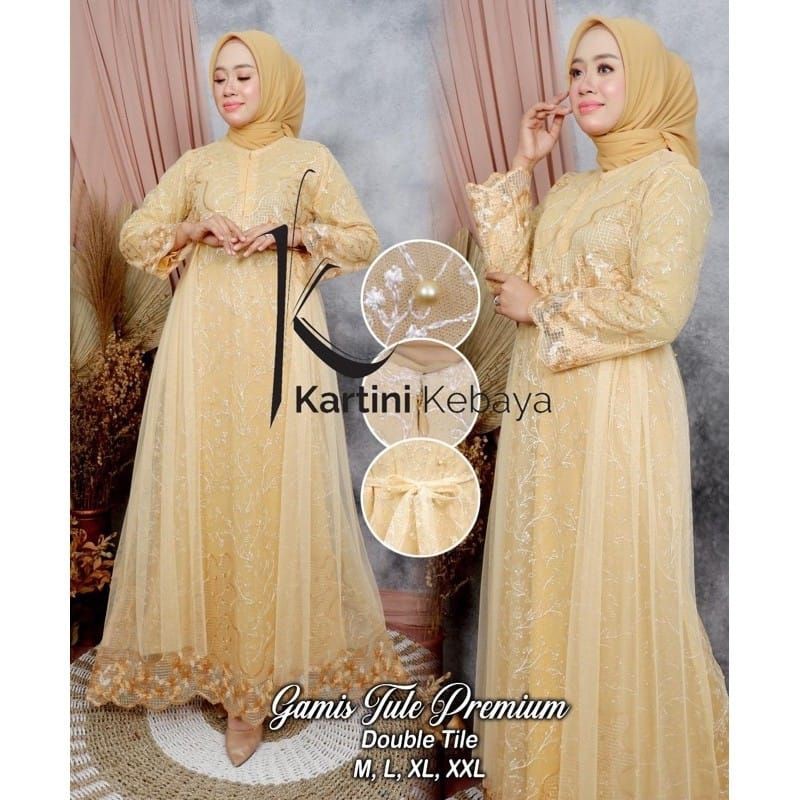 Gamis kartini kebaya/gamis pesta/gamis muslim