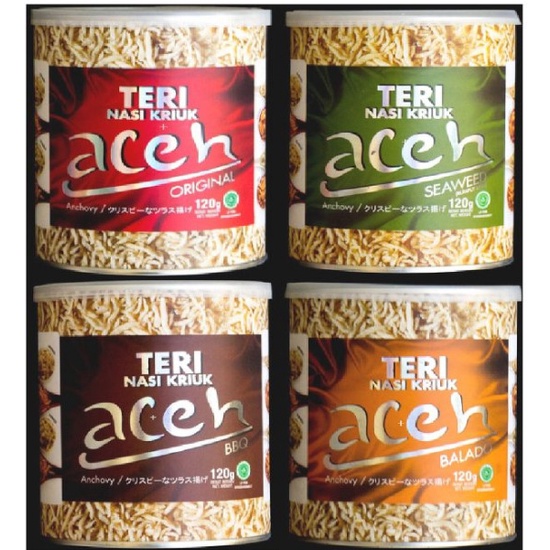 

Teri Nasi Kriuk Aceh 120Gr