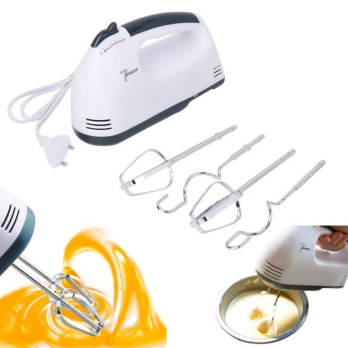 *COD*Hand Mixer 7 speed - Kocokan Adonan Telur 7 Speeds Elektrik Serbaguna