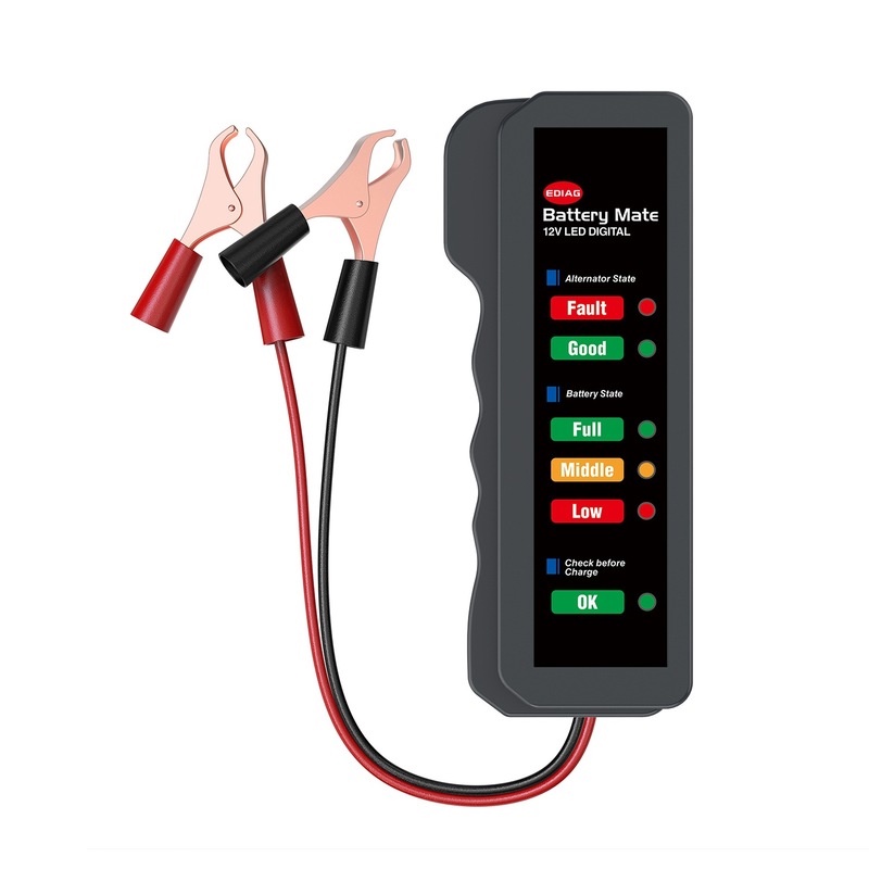 [1 Pcs Car Battery Tester] [12V Car Motorcycle Battery Load Tester Analyzer]