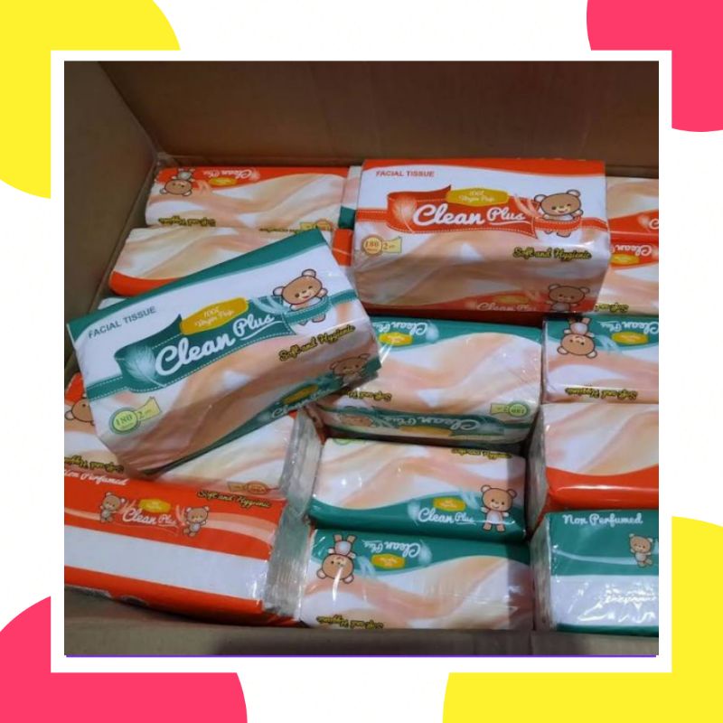 TISSUE CLEAN PLUS 180 SHEETS//TISSUE CLEAN PLUS