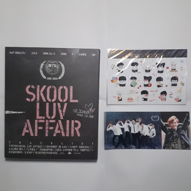 Jual [UNSEALED] ALBUM BTS SKOOL LUV AFFAIR (PC TAEHYUNG/V) | Shopee ...