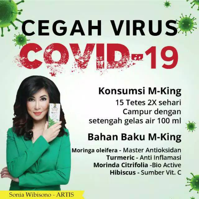 Obat Tetes Jamu Tetes Moringa King / M-King