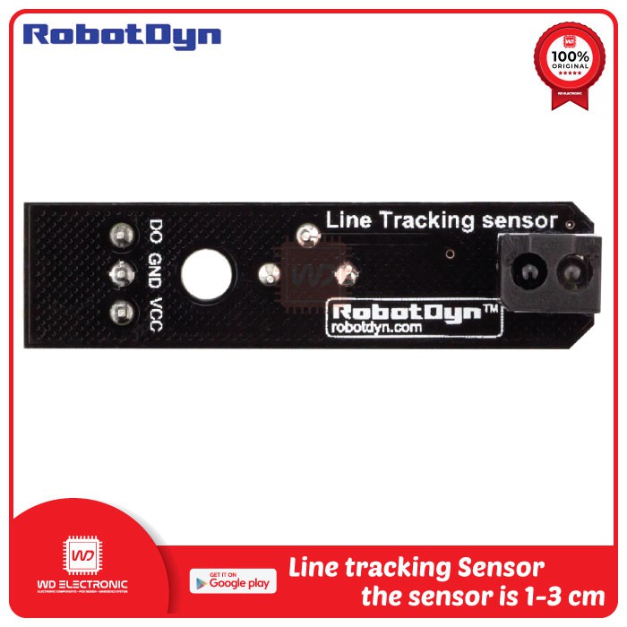 LINE TRACKING SENSOR ROBOTDYN DIGITAL LINE TRACK SENSOR