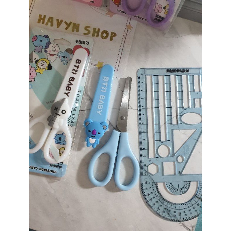GUNTING BTS BT 21 atau UNICORN/SCISSORS/gunting fancy anak-2