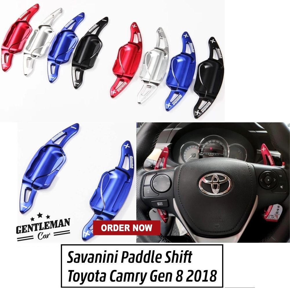 Savanini Paddle Shift Stir Toyota Camry Gen 8 2018 - Up