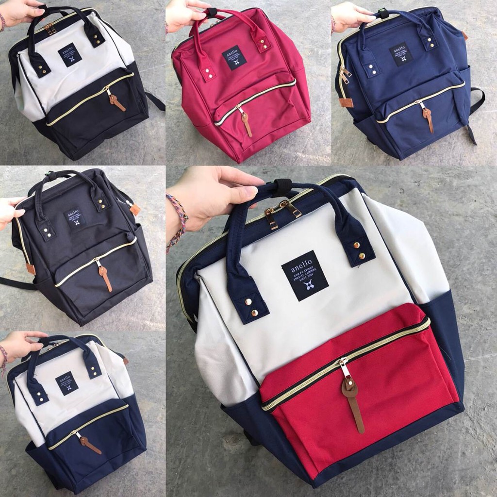 Supplier tas wanita unisex pria branded murah import RANSEL ANELL*