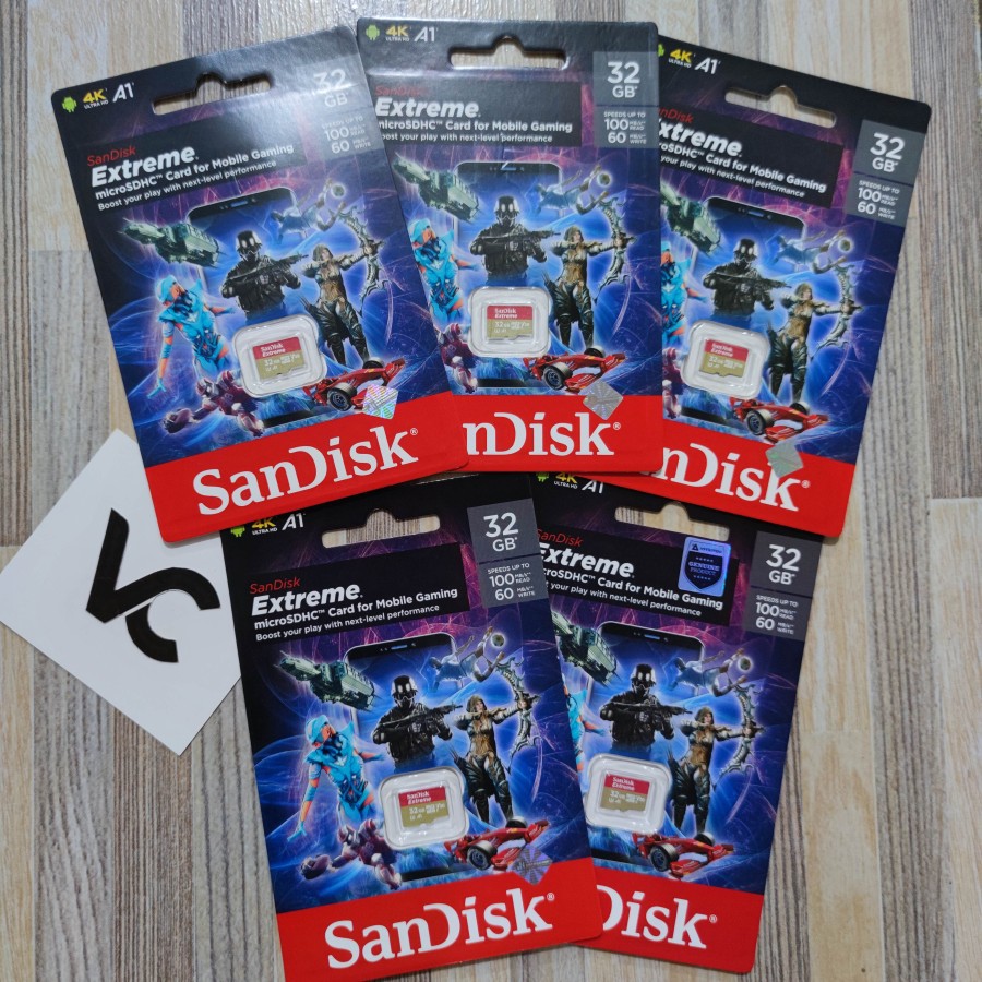 MicroSD SanDisk Extreme 32GB A1 4K V30 U3 Memory Card 32 GB Micro SD SDHC 100MBPS Kartu Memori