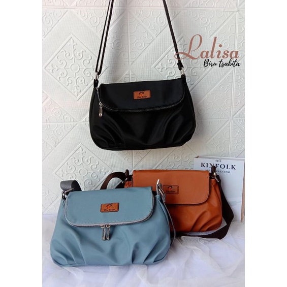 tas selempang biru tsabita lalisa bag