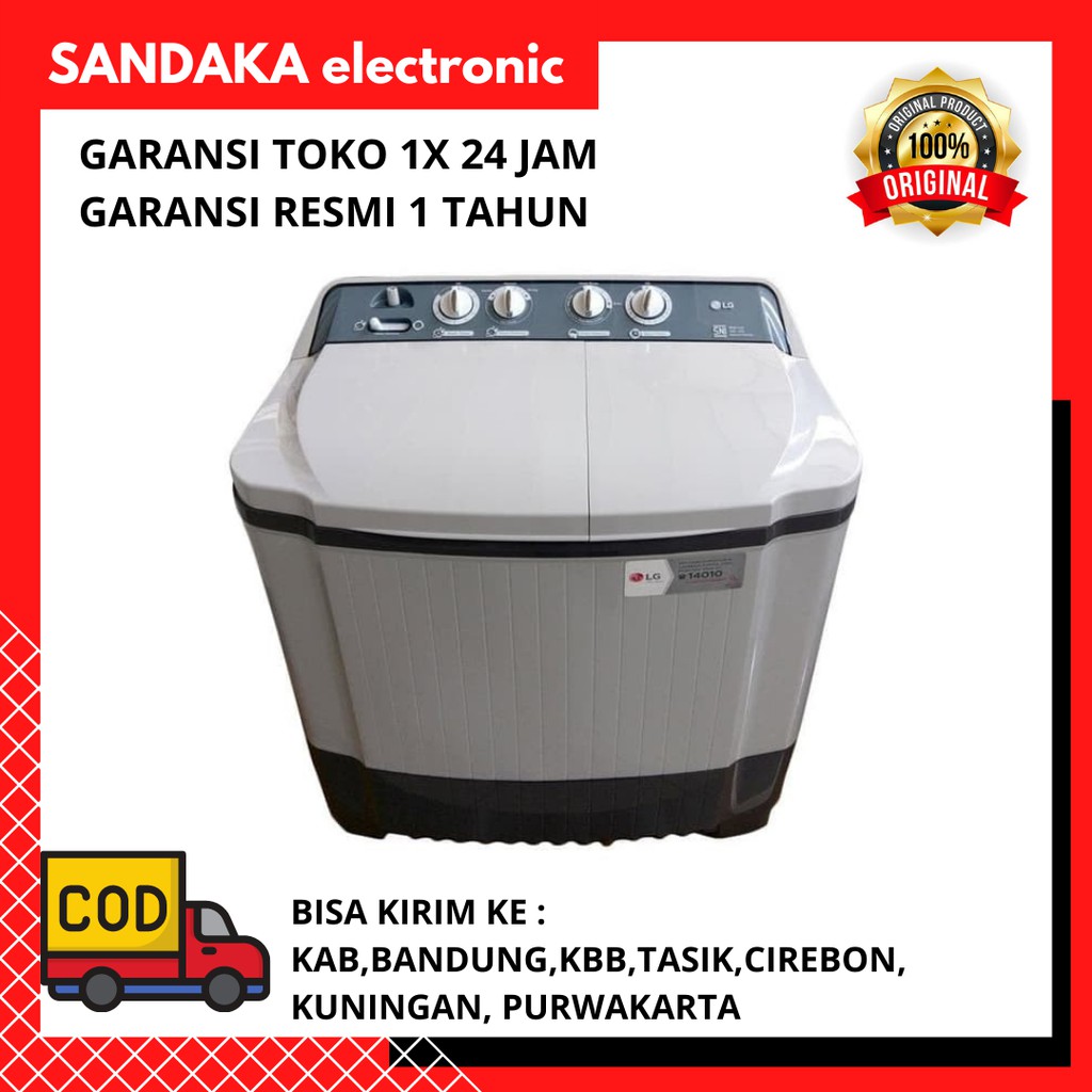 MESIN CUCI LG 2 TABUNG 8 KG P800N P 8000N - LG Mesin Cuci 2 tabung 8kg P-8000N