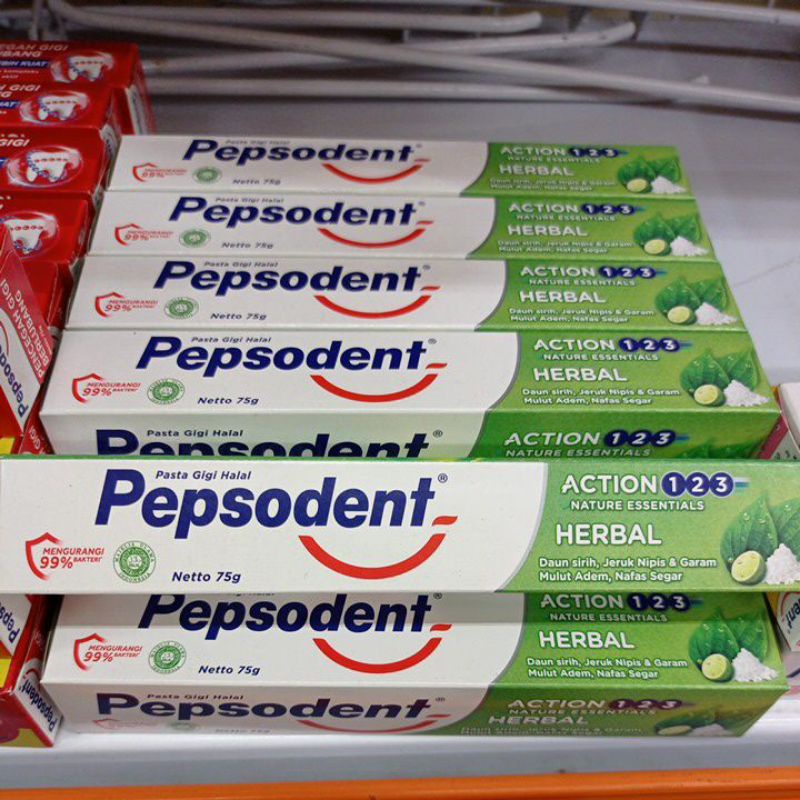 Pepsodent Herbal 75g
