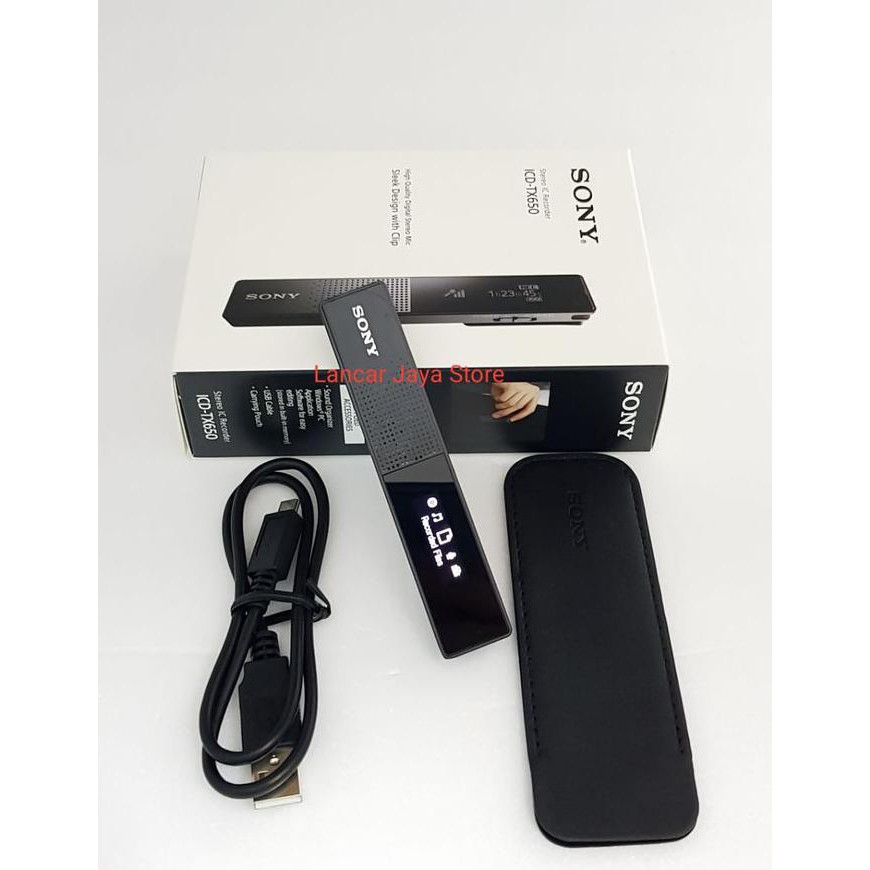 Digital Voice Recorder Sony Icd-Tx650 Original