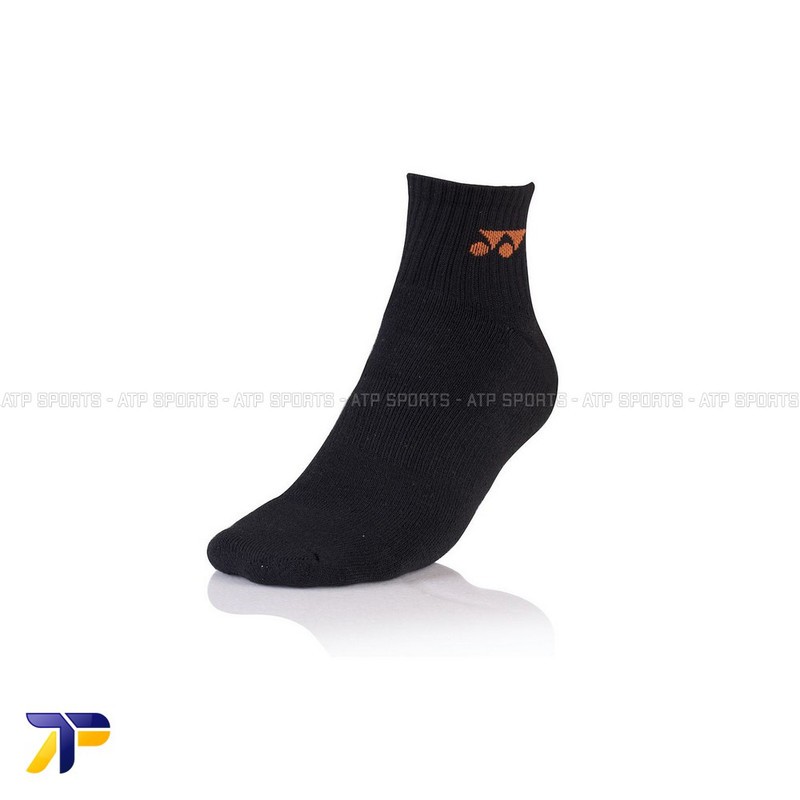 Kaos Kaki Tenis Tennis Badminton Yonex Cushion Support SSLEC10777S  Black