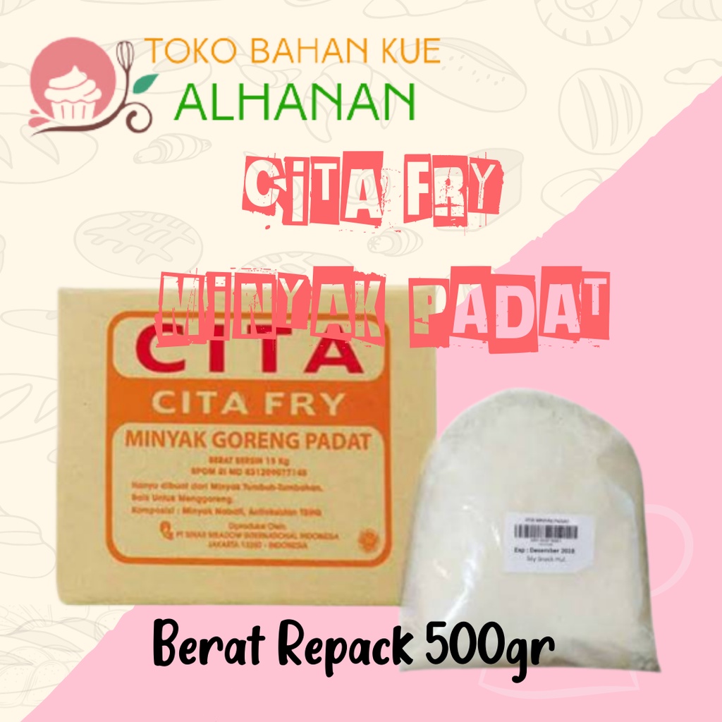 

Minyak Beku Padat Donat Fryng Fat Cita (R) 500gr