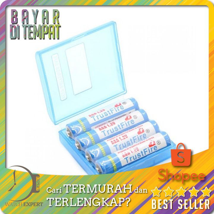 TERMURAH Baterai AAA Rechargeable Ni-MH 900mAh 1.2V 4 PCS