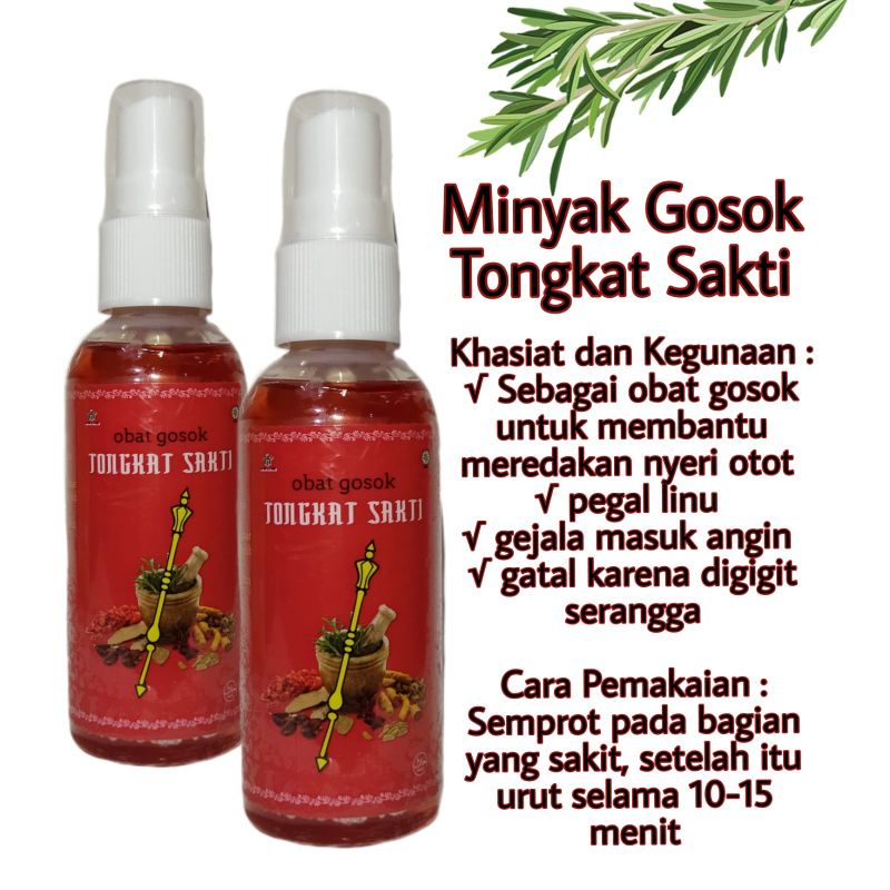 Obat gosok kera sakti Merah Hot