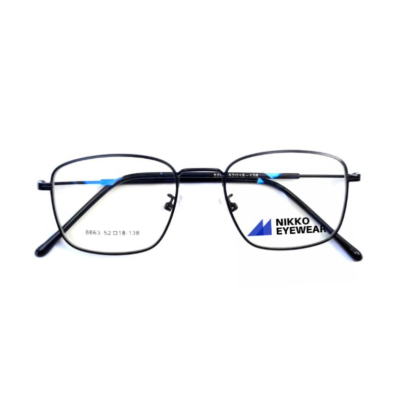 Frame Kacamata 8863 Lensa Bluecromic Antiradiasi