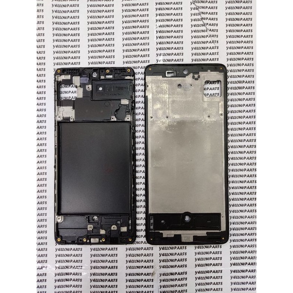 FRAME BEZZEL TULANG TENGAH DUDUKAN LCD SAMSUNG GALAXY A71 A715 ORIGINAL