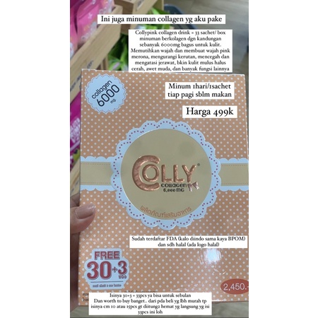 Colly Collagen Drink Original Thailand