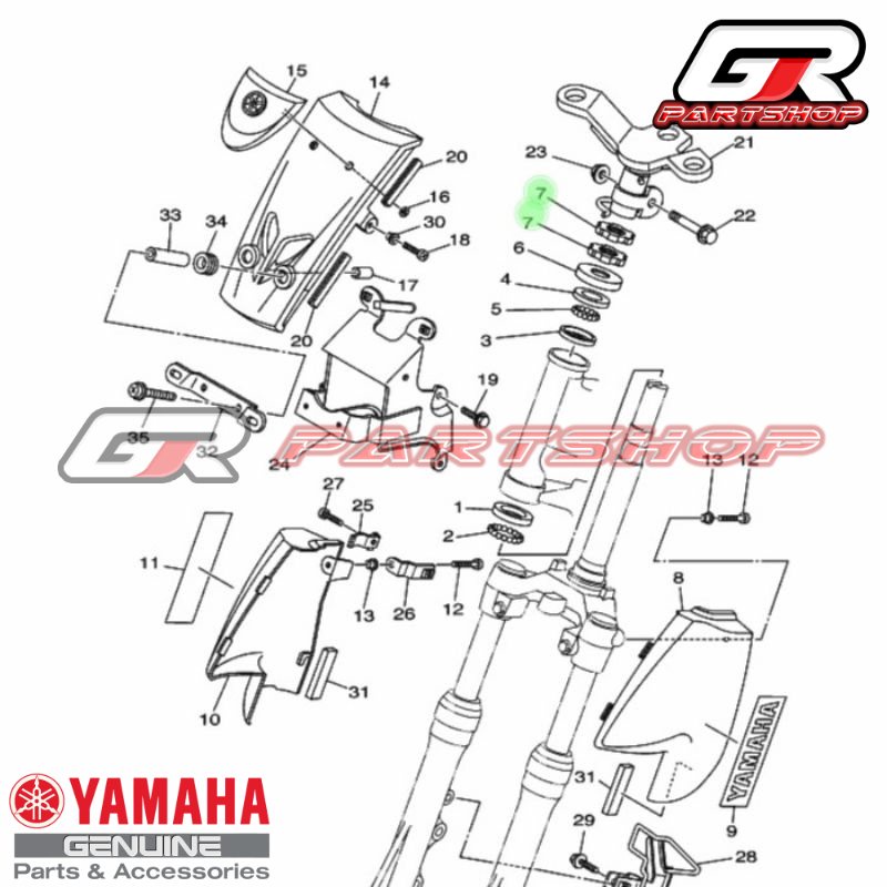 MUR KOMSTIR F1ZR ORI YGP FIZR FIZ F1Z R VEGA OLD JUPITER Z KOMSTEER COMSTIR NUT