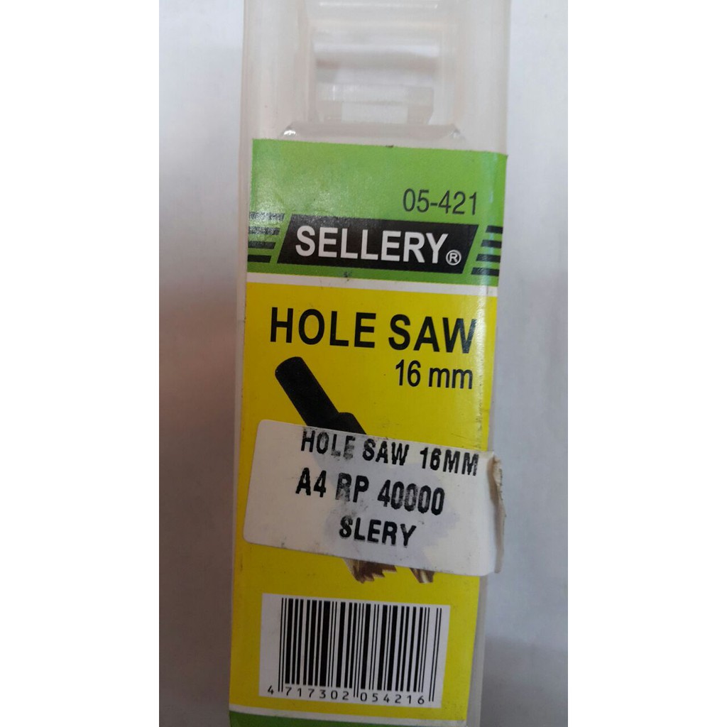 HOLE SAW 16 MM SELLERY