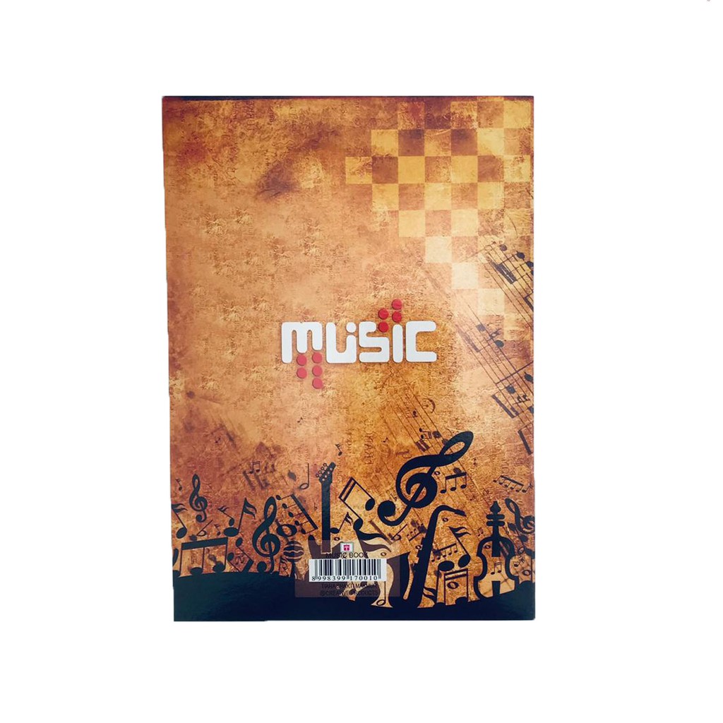 Buku Musik / Buku / isi 10lembar / 25x17cm