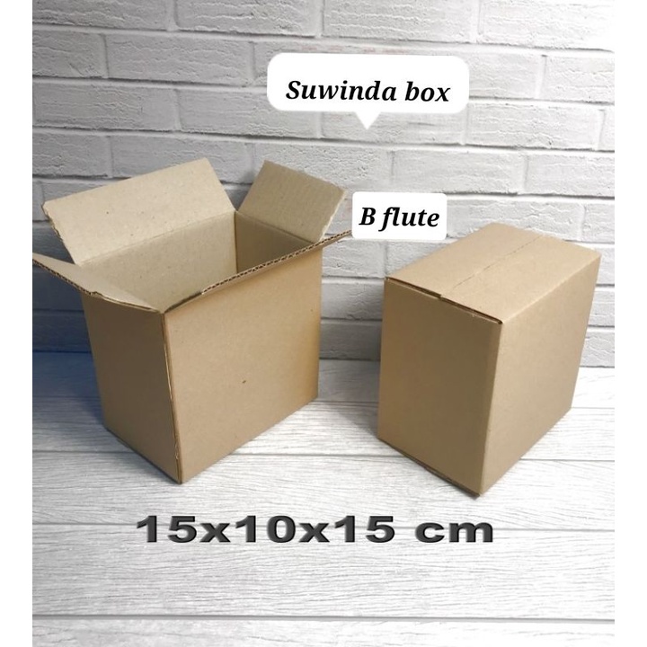 

Kardus karton uk. 15x10x15 cm Kotak Box ST untuk packing Souvenir -dll