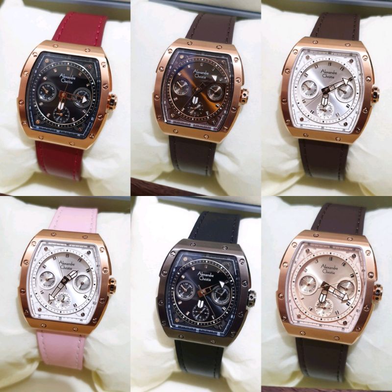Jam Tangan Wanita Alexandre  Cristie  Ac6411 Original Include Box