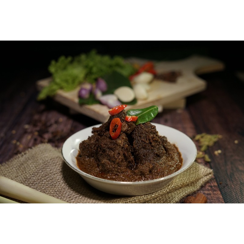 

Rendang Daging JUARA kemasan 250gr SIAP SANTAP