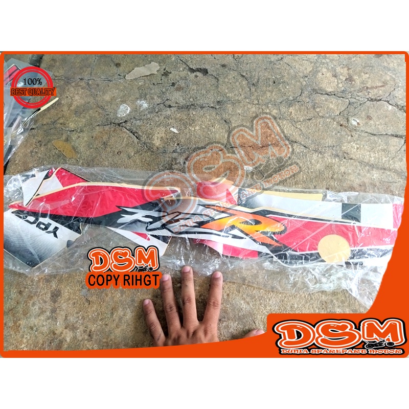 STICKER FIZR MERAH PUTIH / STRIPING FIZR MERAH PUTIH YAMAHA FIZR
