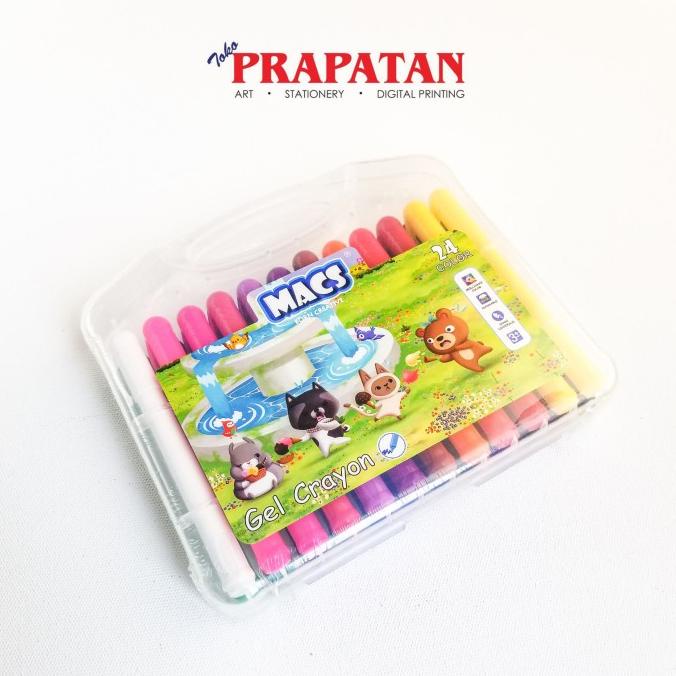 

gunturputra39 Macs Gel Crayon 24 warna / Krayon Gel TERLARIS TERPERCAYA ORIGINAL