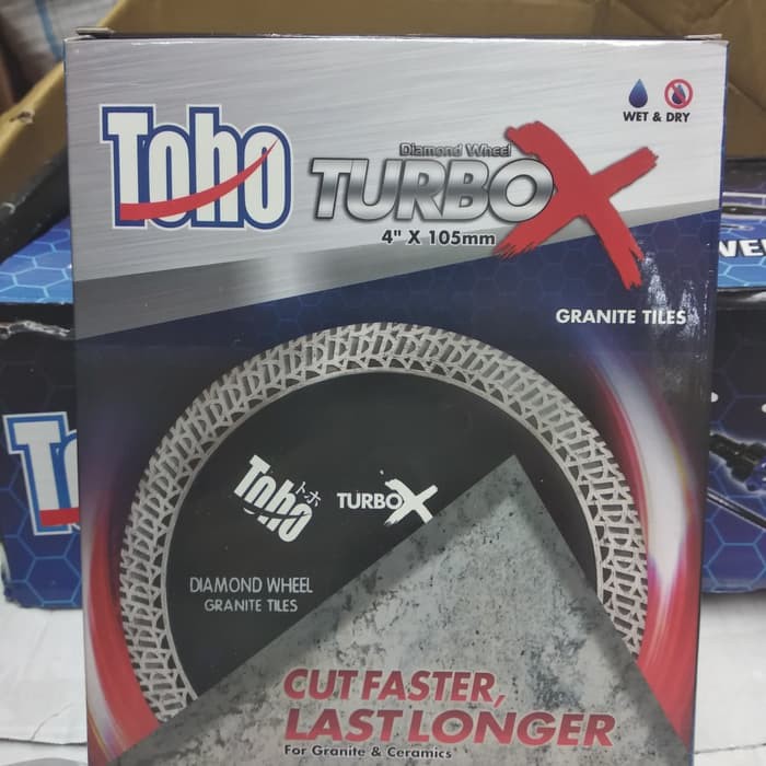 MATA POTONG GRANIT TOHO TURBO X - DIAMOND WHEEL TURBO X TOHO