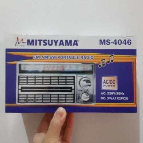 Radio Jadul International FM/AM/SW Mitsuyama MS-4046 Original