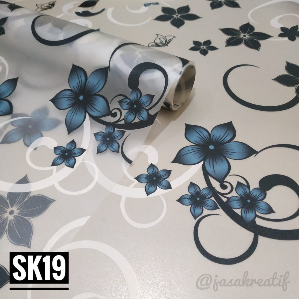 

STIKER KACA MOTIF SK19