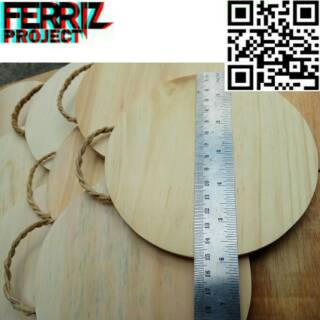 Talenan Bulat Telenan Bundar Tali Serat Kayu Diameter 15 Talenan Bulat Telenan Bundar Tali Serat Kayu Diameter 15