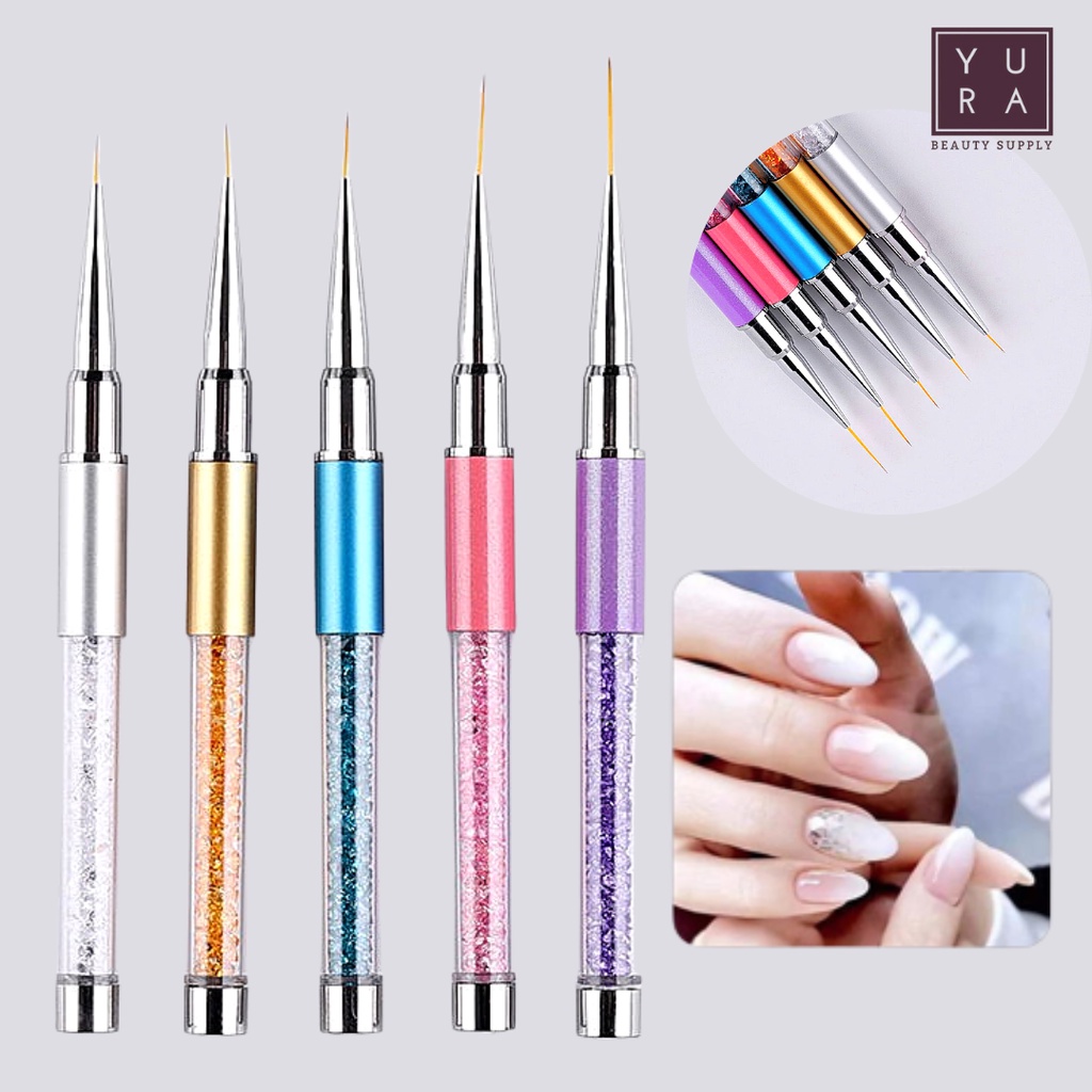 Brush Liner Balls Satuan / Kuas liner nail art