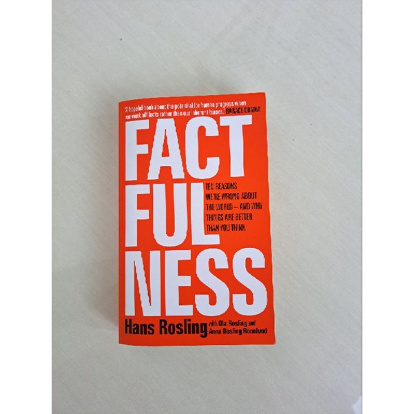 Buku Ekonomi Factfulness HansRosling
