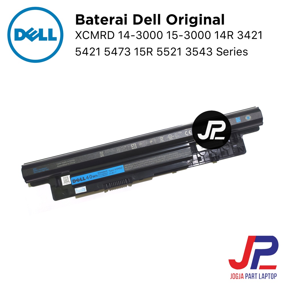 Baterai Original Dell XCMRD 14-3000 15-3000 14R 3421 5421 5473 15R 5521 3543 Series