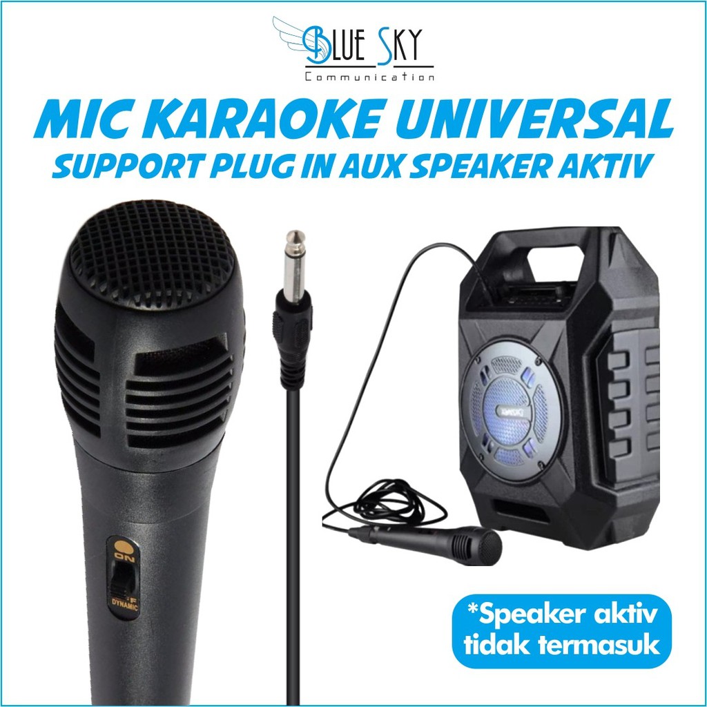 MIC KARAOKE MICROPHONE KABEL