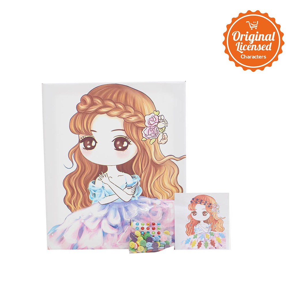 

Character Land - L.Blend Kanvas Kancing (Button Canvas) Besar TAW assrt Type C