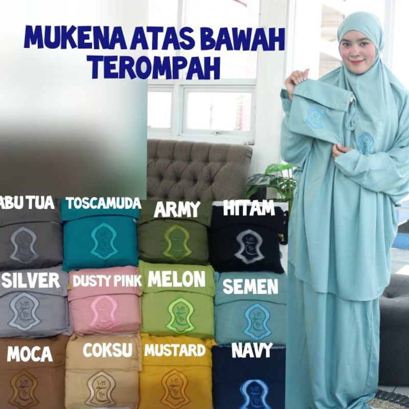 Mukena atas bawah hadramaut ABH