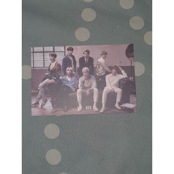 Postcard VT cosmetic x BTS