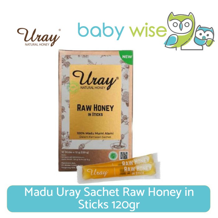 

Madu Uray Sachet Raw Honey in Sticks 120gr