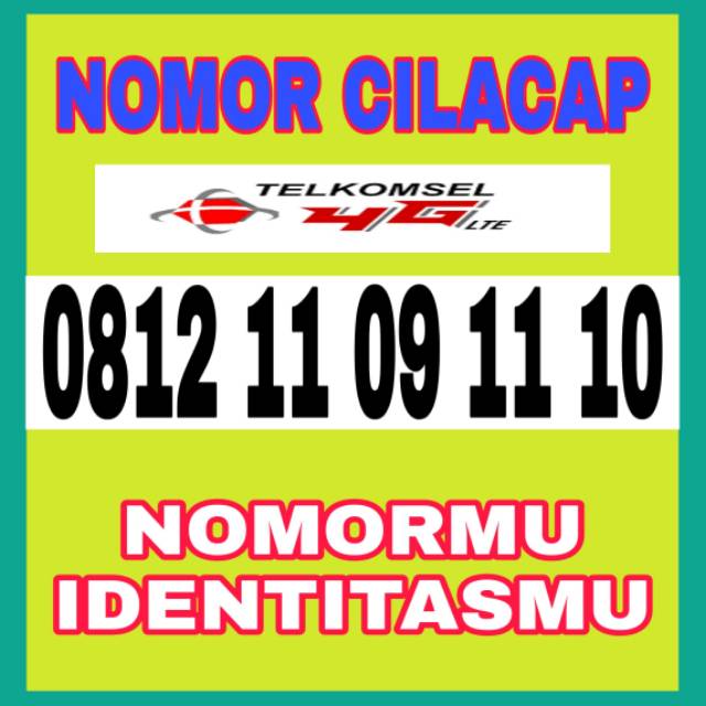 Nomor Cantik Simpati 4g naik hoki 0812 1109 1110