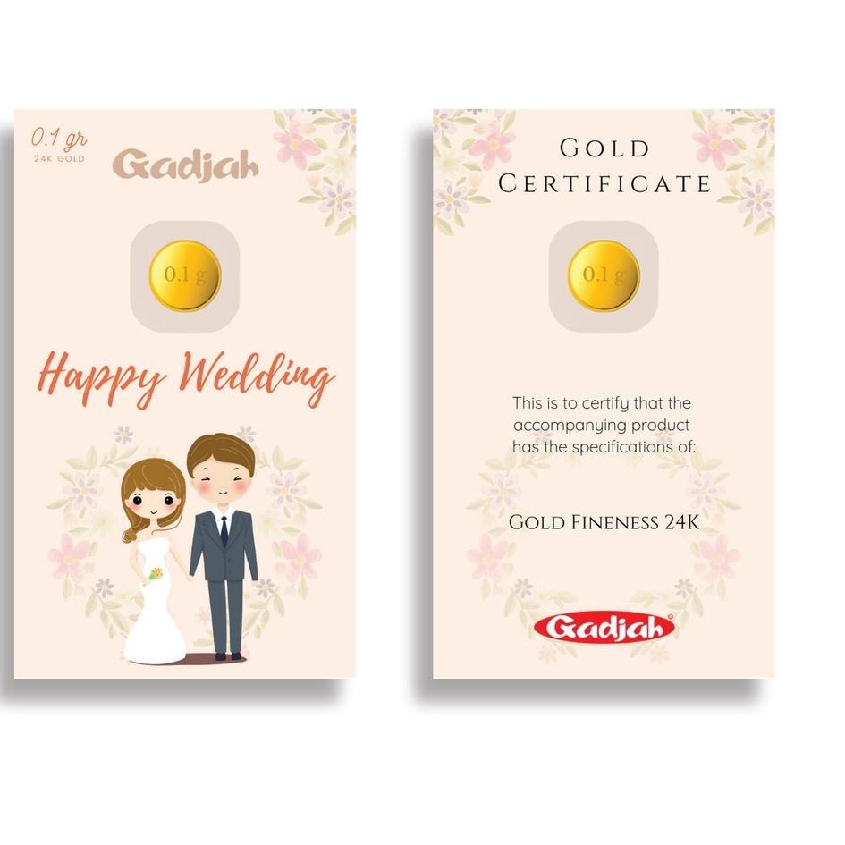 Wow Murah Meriah.. LM 0.1 gr "Happy Wedding"