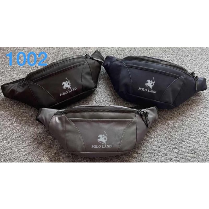 TAS SELEMPANG PRIA ANTI AIR DISTRO BAHAN PREMIUM / WAISTBAG WATERPROOF