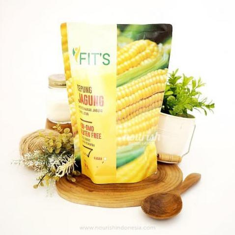 

TERMURAH Fits Mandiri, Tepung Jagung (polenta) Non GMO 500gr Kode 871