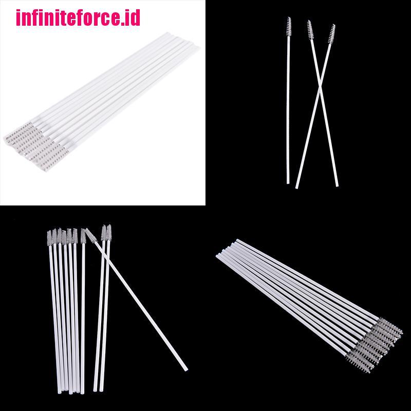 New 10pcs Stainless Steel Straw Reusable Washable Cleaner Cleaning Brush