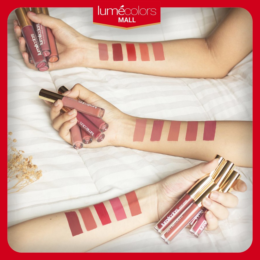 LIPSTICK LUMECOLORS | VELVET LIPCOAT 10 WARNA SATUAN | LIPMATTE